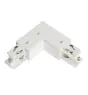3 Fase Hoek Connector 90d V Aarde Extern - Wit